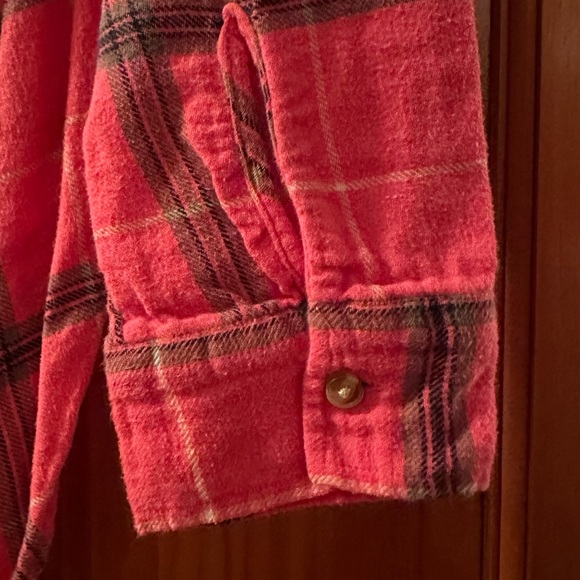 Hollister Pink Flannel - Picture 3 of 4